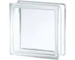 Hornbach Glasbaustein Vollsicht weiss 19 x 19 x 8 cm