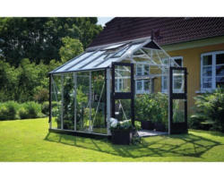 Gewächshaus JULIANA Premium 8,8 m² 3 mm Sicherheitsglas 296x296 cm Aluminium