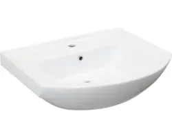 Halbeinbauwaschtisch Fackelmann A-Vero 66x50 cm weiß