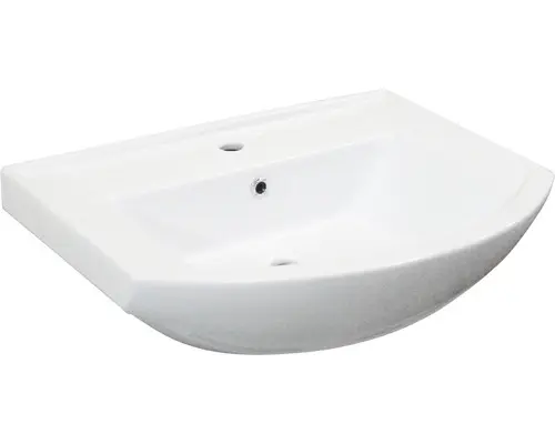 Halbeinbauwaschtisch Fackelmann A-Vero 66x50 cm weiß