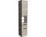 Hornbach Hochschrank Fackelmann A-Vero mit Schubfach 179x35x31,5 cm grau