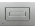 Hornbach Betätigungsplatte Alca Komfort M472 2-Mengentechnik mattchrom