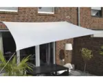 Hornbach Sonnensegel Rechteck grau mit Regenschutz 250x300 cm