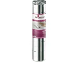 Trittschalldämmung Skandor Aqua-Stop silber 2 mm Unterlagsbahn, 20 m²