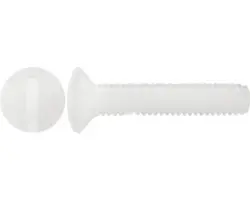 Linsenschrauben DIN 964 Polyamid M3x16, 100 Stück