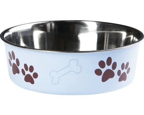 Napf Ascar mit Pfoten 500 ml blau