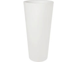 Pflanzvase elho Pure straight high Kunststoff Ø 40 cm H 80 cm weiß