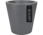 Hornbach Pflanzkübel elho Pure straight Kunststoff Ø 65 H 68,5 cm anthrazit