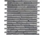Hornbach Natursteinmosaik Marmor Slim Brick 30,0x30,0 cm grau matt