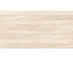 Feinsteinzeug Dekorfliese Sahara 32,0x62,5 cm creme matt