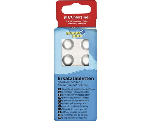 Ersatztabletten Planet Pool pH /Chlor 60 Stück