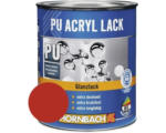 Hornbach HORNBACH Buntlack PU Acryllack glänzend RAL 3000 feuerrot 125 ml