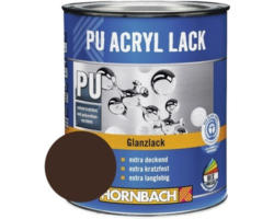 HORNBACH Buntlack PU Acryllack glänzend RAL 8017 schokobraun 375 ml