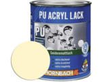 Hornbach HORNBACH Buntlack PU Acryllack seidenmatt RAL 1015 hellelfenbein 125 ml