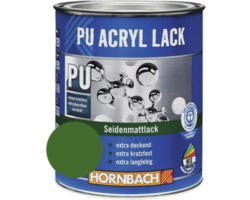 HORNBACH Buntlack PU Acryllack seidenmatt RAL 6002 laubgrün 750 ml