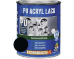 Hornbach HORNBACH Buntlack PU Acryllack seidenmatt RAL 9005 tiefschwarz 2 l