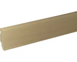 Sockelleiste furniert SU60L Eiche kaschmir 19x58x2400 mm