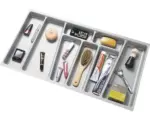 Hornbach Schubladeneinsatz Fackelmann 90290 70x37x4,5 cm silber