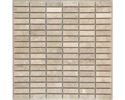 Natursteinmosaik Atlas 30,5x30,5 cm beige