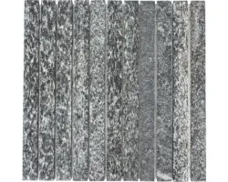 Natursteinmosaik Quarzit XCM 189 30,5x32,5 cm anthrazit