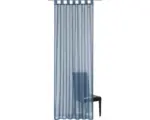 Hornbach Schlaufenschal Batist uni blau 140x255 cm