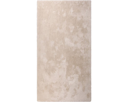 Teppich Shaggy Wellness beige 80x150 cm