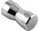 Hornbach Knopfgriff Schulte Kunststoff verchromt für Duschabtrennungen der Serie Aleya Style und Sunny