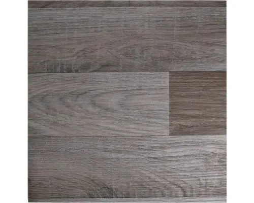PVC Puccini Stabparkett braun-silber 300 cm breit (Meterware)