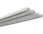 Hornbach Aluminium-Vorhangschiene weiß 3-läufig 150 cm