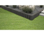 Hornbach Rundpalisade iMount mit Hohlkehle anthrazit 11 x 80 cm