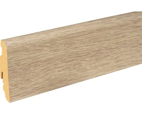 Sockelleiste FU60L Eiche beige FU60L 19x58x2400 mm