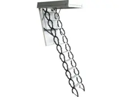 Pertura Dachbodentreppe Attiko 120 x 70 cm Stahl Isolierend