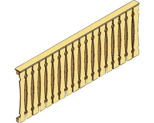 Seitenwand SKAN HOLZ 255 x 96 cm, weiß
