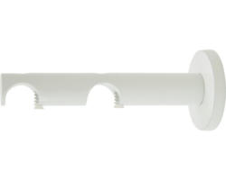 Wandträger 2-läufig für Rivoli weiß Ø 20 mm 12 cm lang