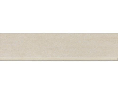 Feinsteinzeug Sockelfliese Oikos Sokio 7,0x30,0 cm beige