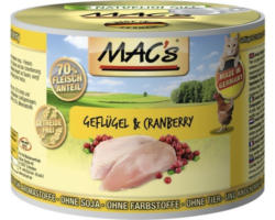 Katzenfutter nass MAC's Geflügel und Reis 200 g