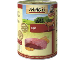 Katzenfutter nass MAC's Rind und Reis 400 g