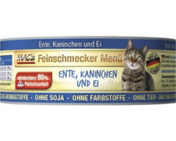 Katzenfutter nass MAC's Ente und Kaninchen 100 g