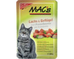 Hornbach Katzenfutter nass MAC's Pouch Pack Lachs und Geflügel 100 g