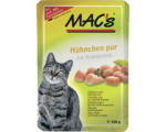 Hornbach Katzenfutter nass MAC's Pouch Pack Hähnchen Pur/Kräuter 100 g