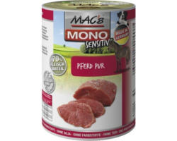 Hundefutter nass MAC's Sensitive Pferd Pur 400 g