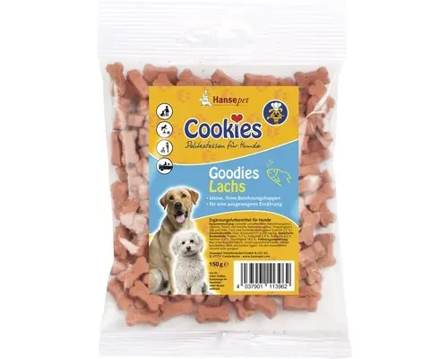 Hundesnack Cookies Goodies Lachs 150 g
