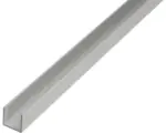 Hornbach U-Profil Aluminium silber 8,6 x 12 x 1,3 mm 1,3 mm , 1 m