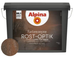 Alpina Effektfarbe Rost Optik Komplett-Set inkl. Alpina Bürste