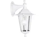 Hornbach Außenwandleuchte Laterna 5 weiß/klar 1-flammig E27 IP44 hängend