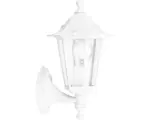 Hornbach Außenwandleuchte Laterna 5 weiß/klar 1-flammig E27 IP44 stehend