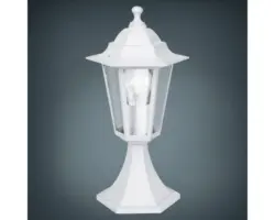 Außensockelleuchte Laterna 4 weiß 1-flammig E27 H 405 mm IP44