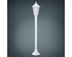 Außenstehleuchte Laterna 4 weiß 1-flammig E27 H 1000 mm IP44