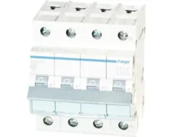 Leitungsschutzschalter C+N 20A 3-polig Hager MCN 620