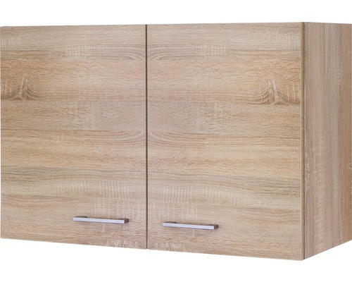 Hängeschrank Flex Well Samoa Eiche 80x55x32 cm mit Drehtür